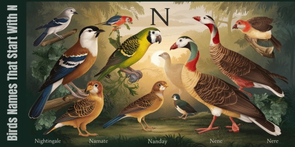 Birds Names That Start With N