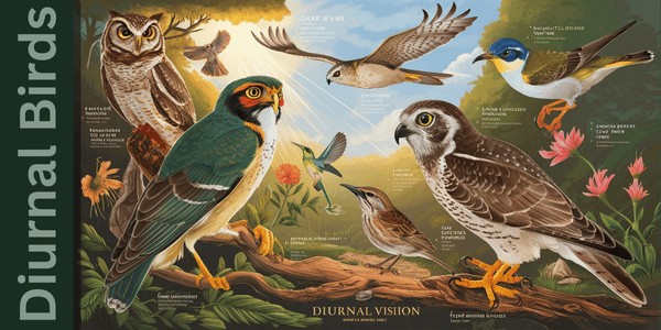 Diurnal Birds: Daytime Vision and Adaptations
