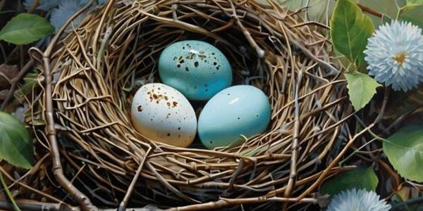 Phenomenon of Blue Eggs