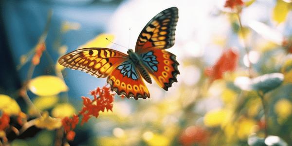 The Orange Butterfly in Literature and Art