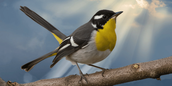 Western Kingbird (Tyrannus verticalis)