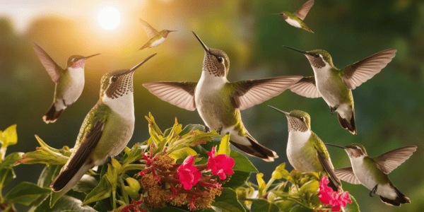 Hummingbirds’ Waking Routine