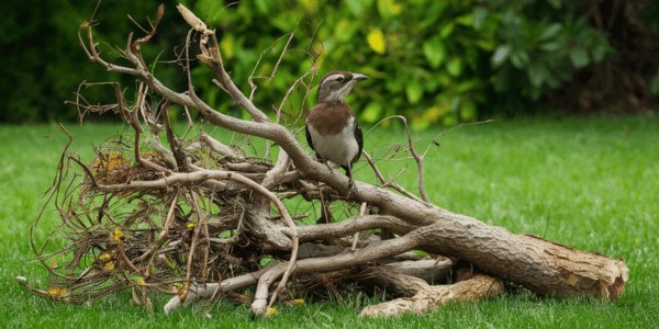 Leave Dead Branches and Debris