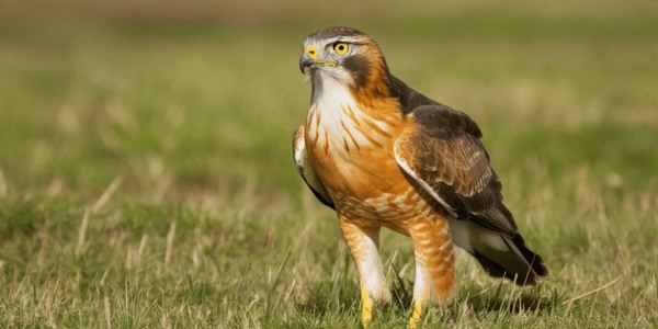 Red-shouldered Hawk (Buteo lineatus)