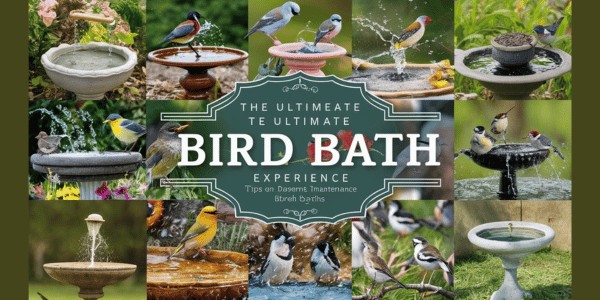 The Ultimate Bird Bath Guide