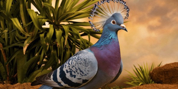 Victoria Crowned Pigeon